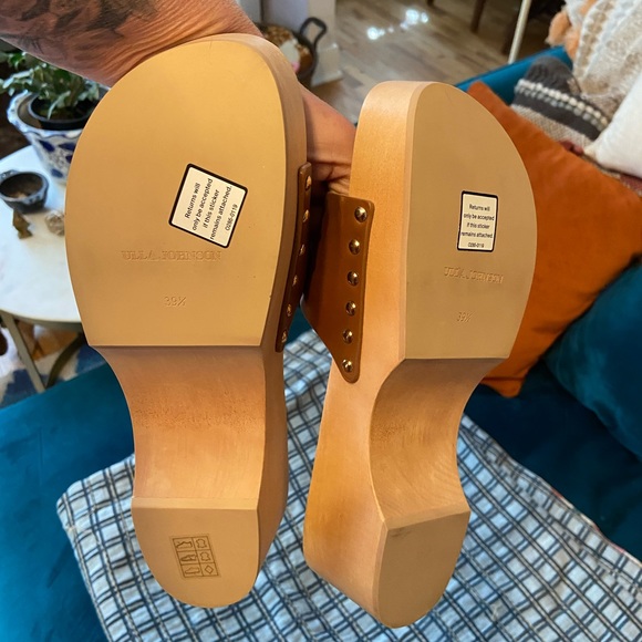 Ulla Johnson wood slides — brand new never worn - Picture 4 of 4